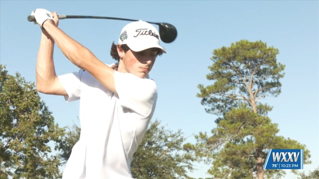 Introducing Our Wxxv Student Athlete Of Week, St. Patrick Golf's Grayden Davis!