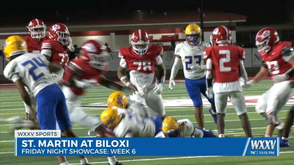 St. Martin Picks Up First District Win In 28 24 Shootout With Biloxi