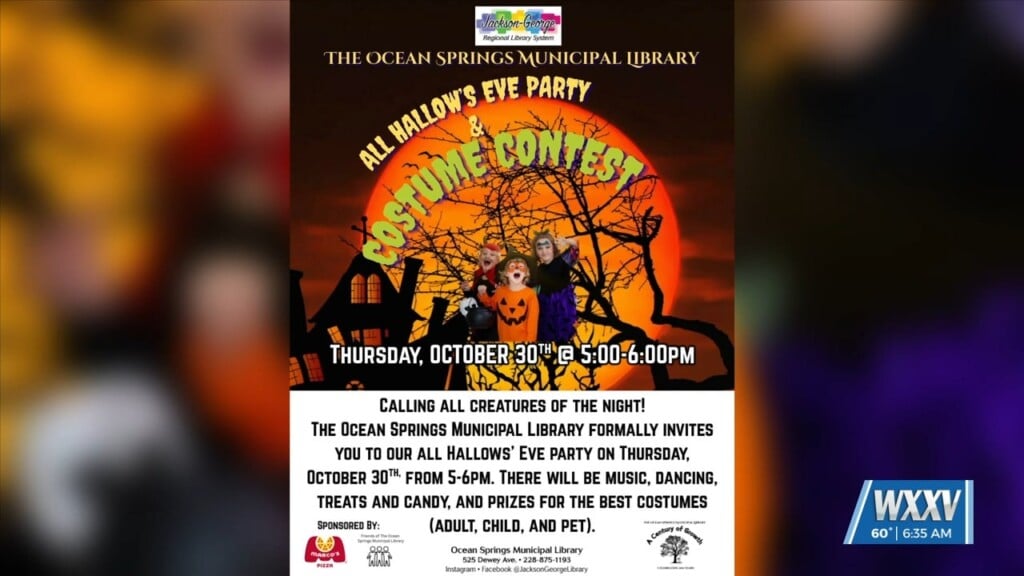 Ocean Springs Library Hosting All Hallow’s Eve Party