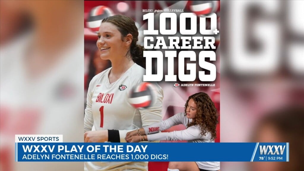 Biloxi's Adalyn Fontenelle Finishes Season With Over 1,000 Digs!