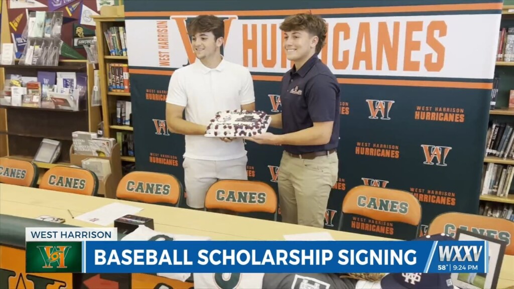 West Harrison Hurricanes Cameron Sandel And Dezi Curley Sign To The Next Level