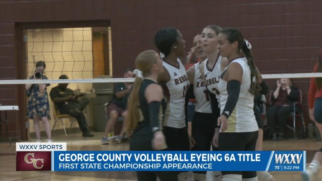 George County Volleyball Eyeing First Ever 6a State Championship