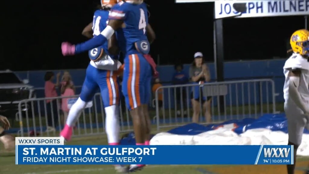 Gulfport Cruises To A 40 0 Win Over St. Martin