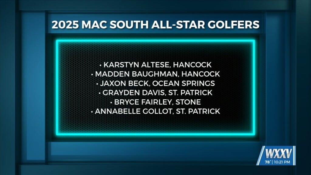 11 Coast Golfers, One Coach Named 2025 South All Stars By The Mississippi Association Of Coaches