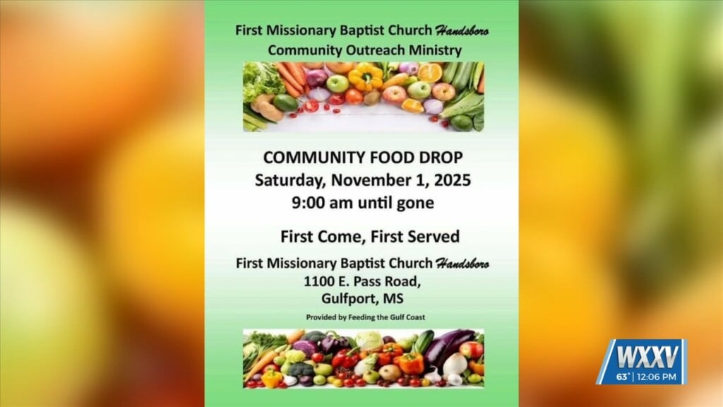 First Missionary Baptist Church Holding Food Drop
