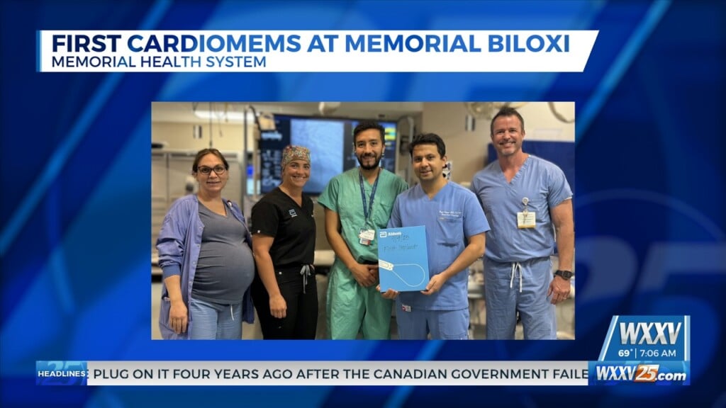 First Cardiomems At Memorial Biloxi