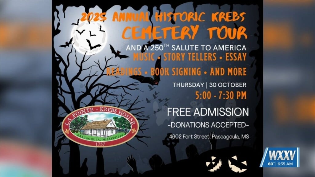 Krebs House And Museum Hosting Cemetery Tour