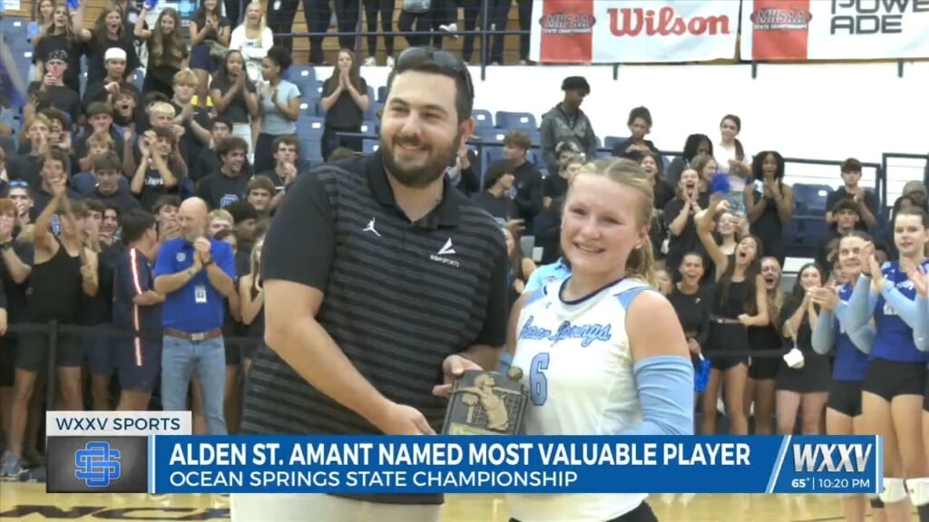 Ocean Springs's Alden St. Amant And Our Lady Academy's Myah Favre Named State Championship Most Valuable Players