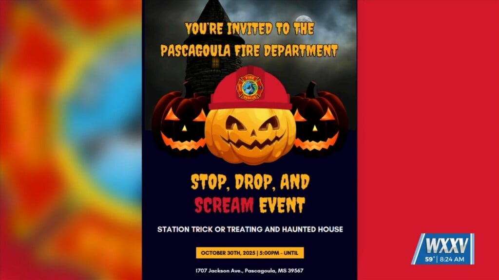 ‘stop, Drop, And Scream’ Halloween Event At Pascagoula Fire Department