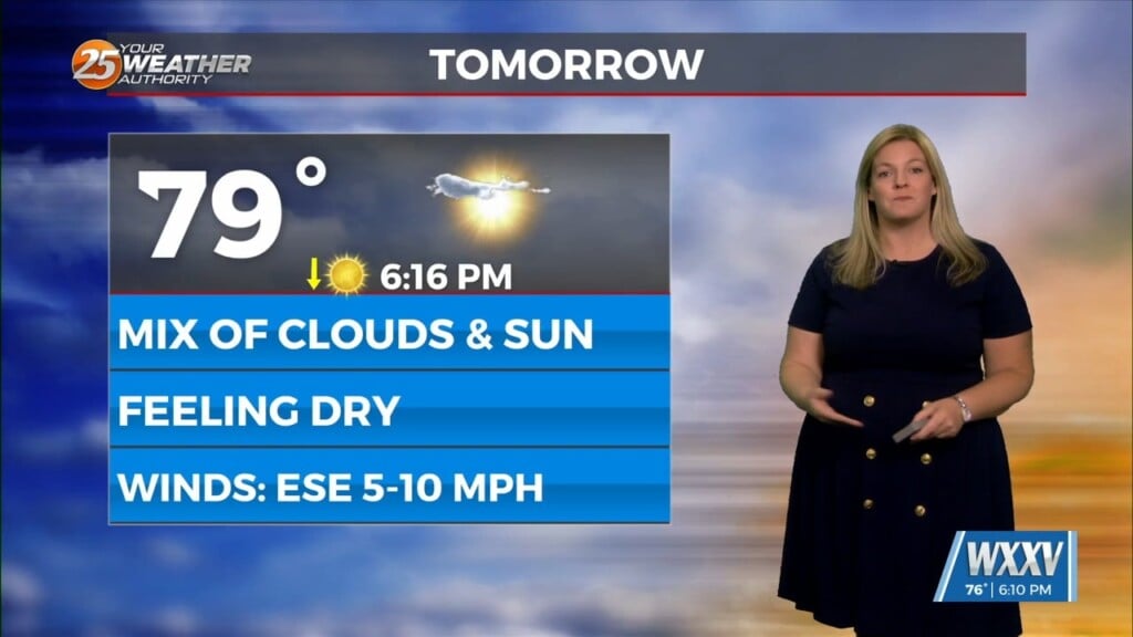 Nice And Dry Thursday Expected