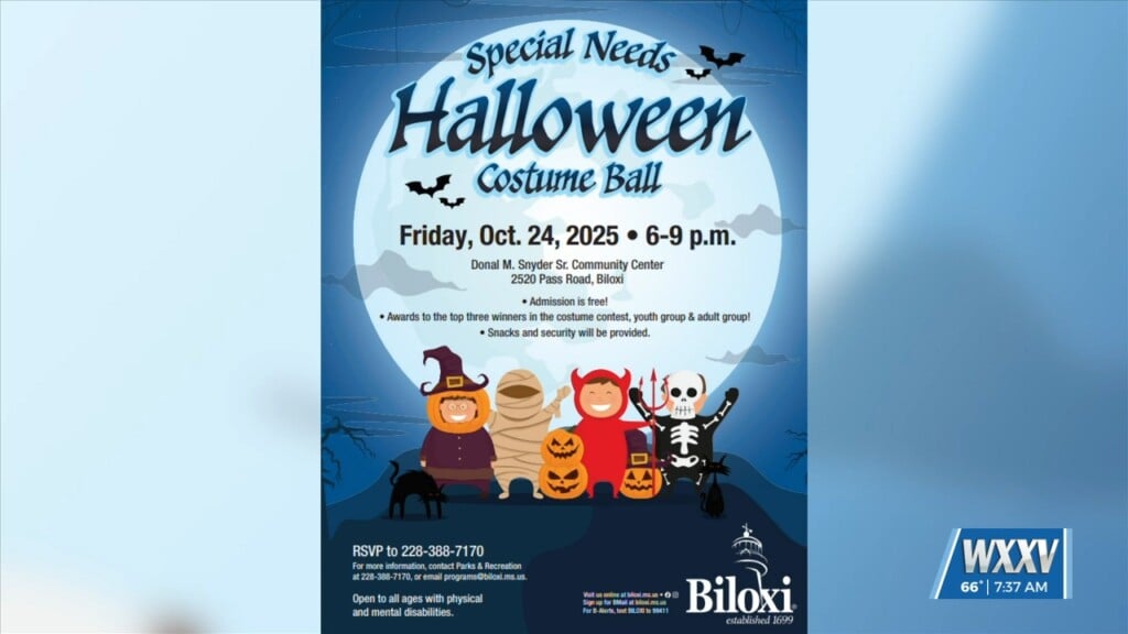 Special Needs Halloween Ball In Biloxi