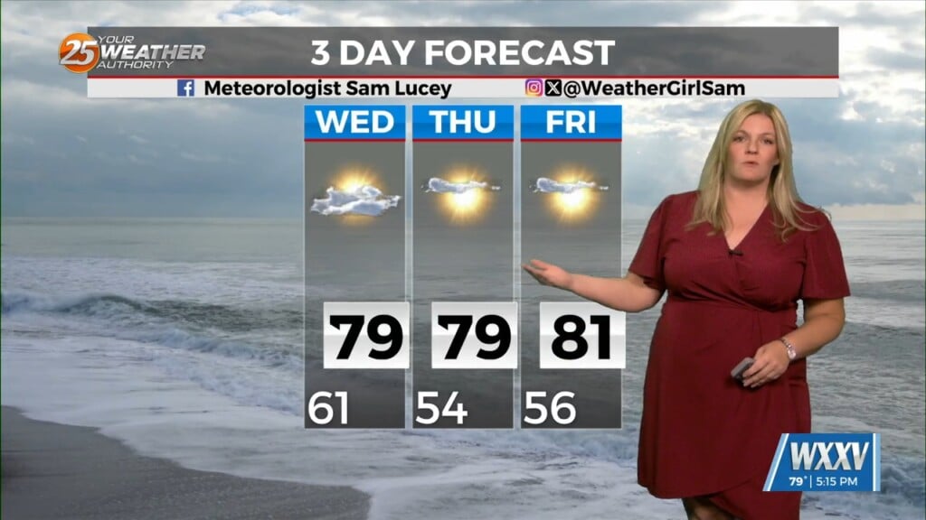 Dry Cold Front Tonight And A Beautiful Few Days Ahead