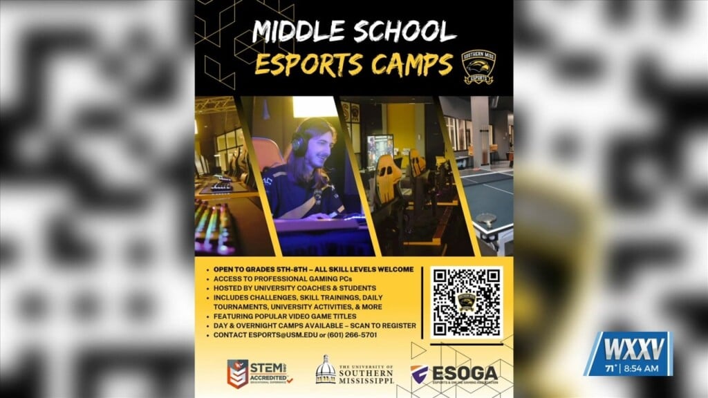 Southern Miss Esports Team Holding Camp For Middle Schoolers