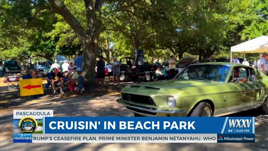Cruisin’ In Beach Park In Pascagoula