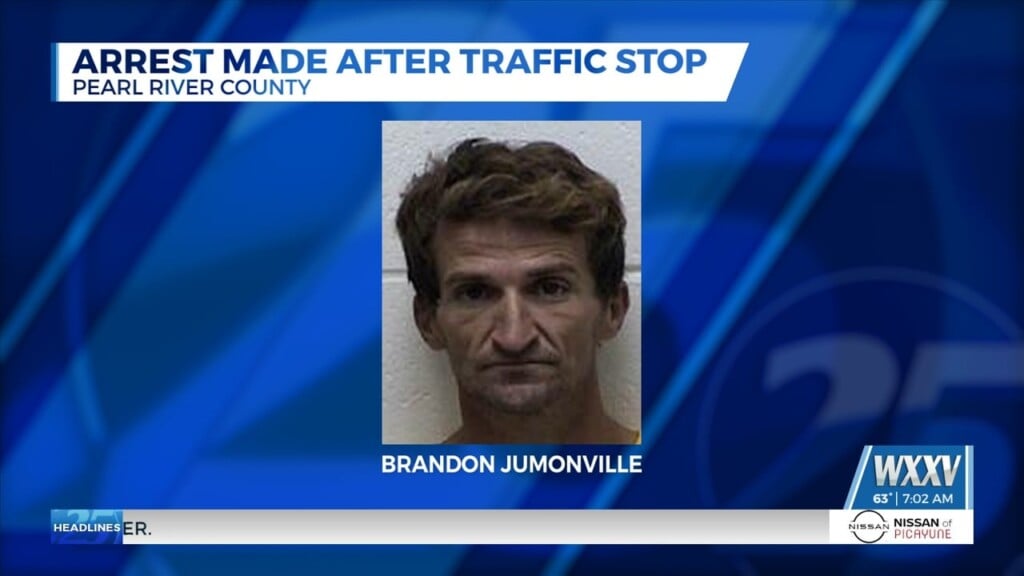 Arrest Made After Traffic Stop In Pearl River County