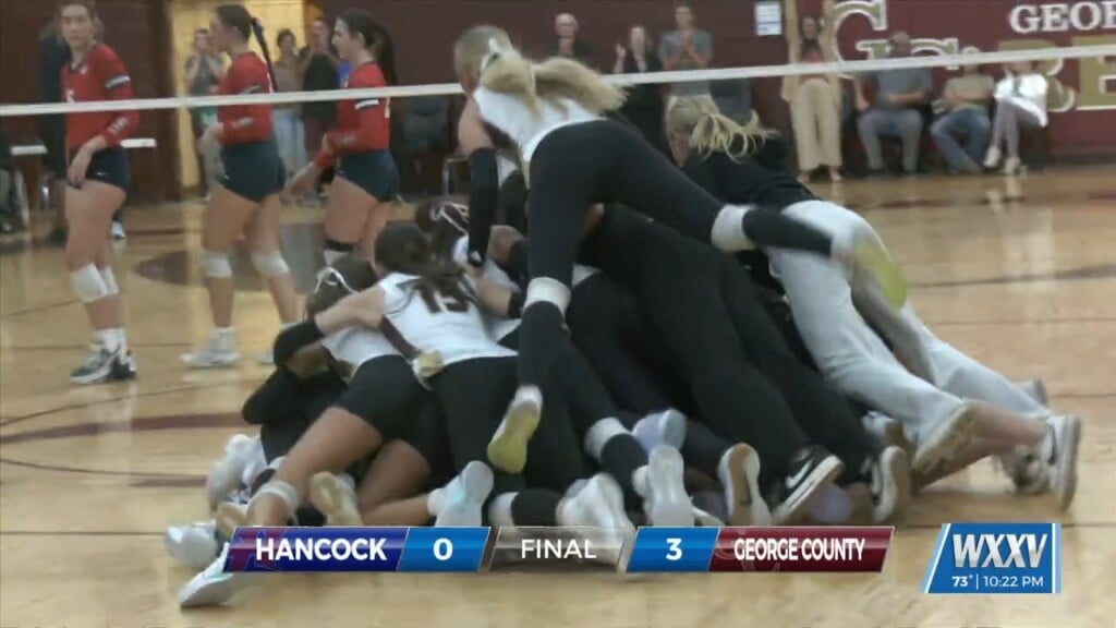 George County Sweeps Hancock To Advance To Mhsaa 6a Volleyball State Championship