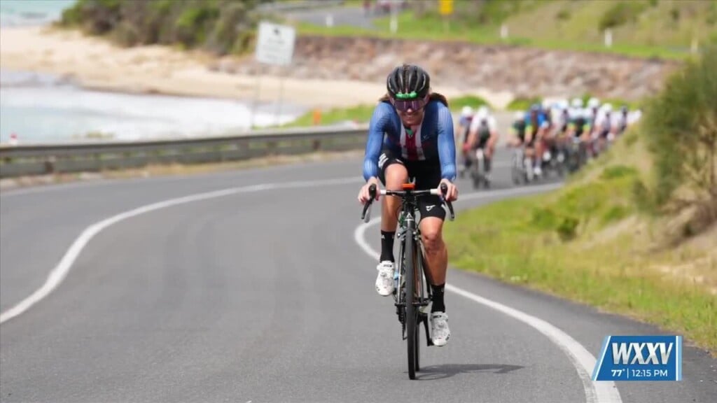 Local Woman Competed In World Championship Bike Competition In Australia