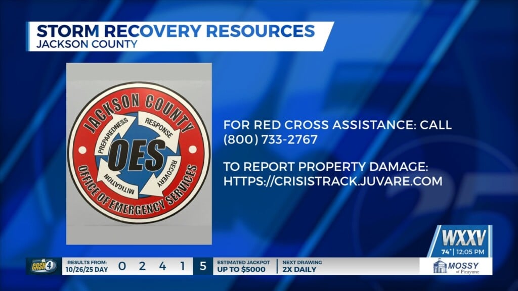 Storm Recovery Resources For Jackson County Residents