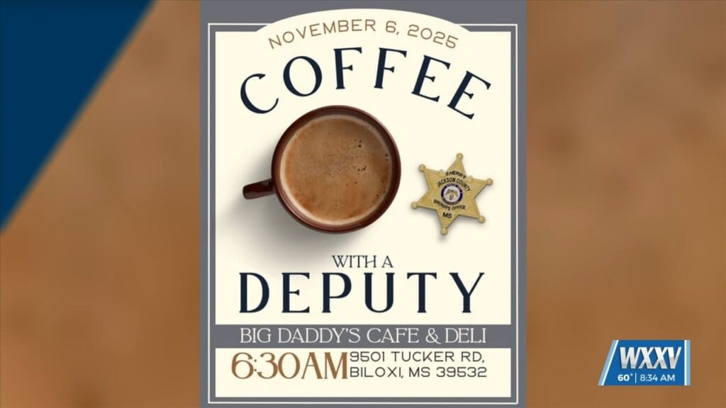 Jackson County Sheriff’s Dept. Hosting Coffee With A Deputy