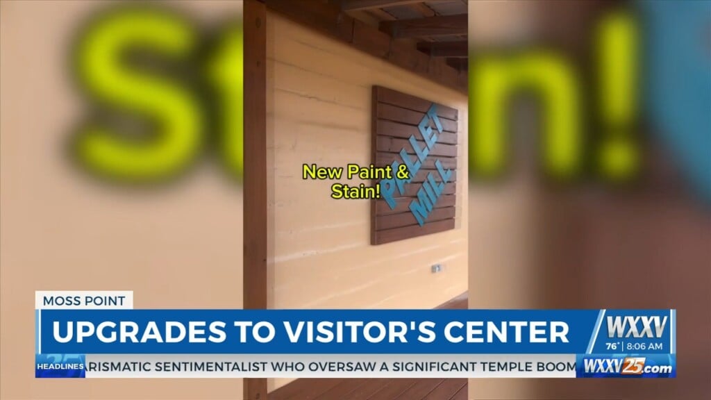 Upgrades To Moss Point Visitor’s Center