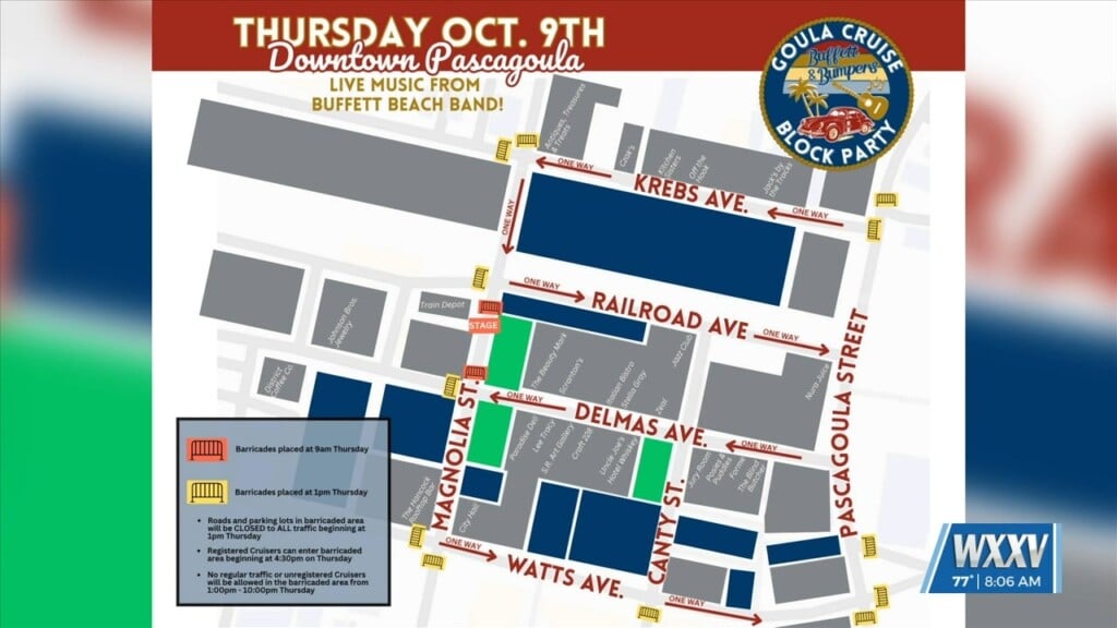 City Of Pascagoula Shares Plans For Cruisin’ The Coast