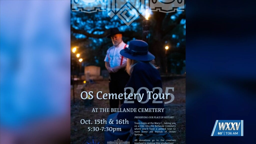 Mary C. Hosting Annual Cemetery Tour In Ocean Springs