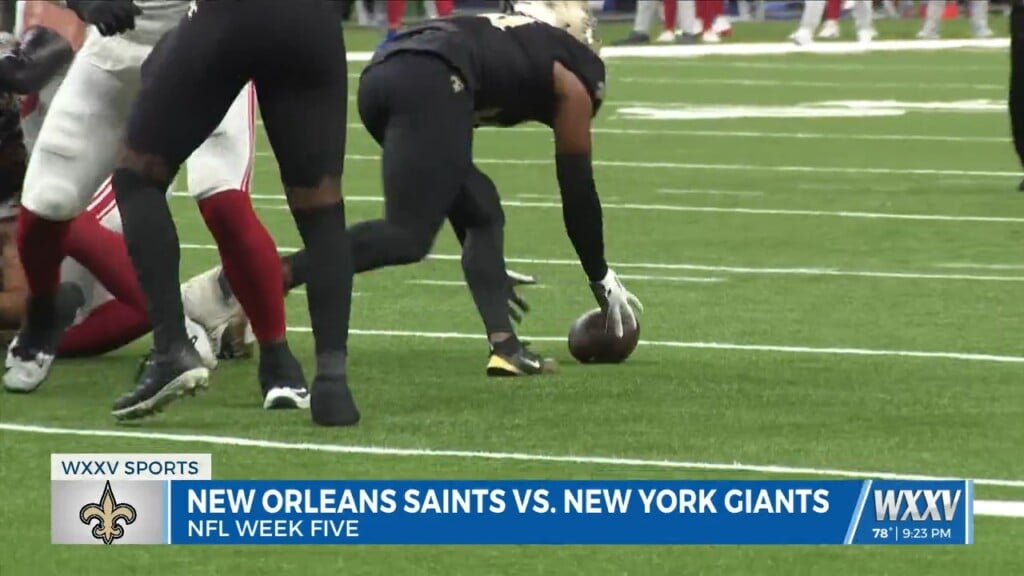 Saints Report: Relive The Black And Gold's Best Moments From Week 5 With This Play By Play Look At The Team's Victory Over The New York Giants!