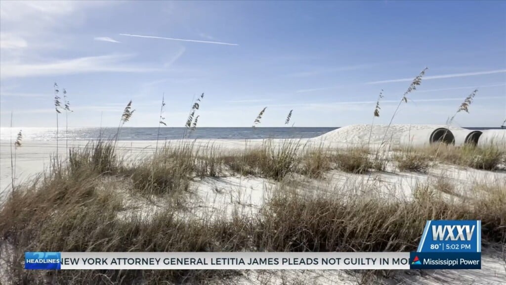 Beach Replenishment Project Set To Begin Next Year In Harrison County