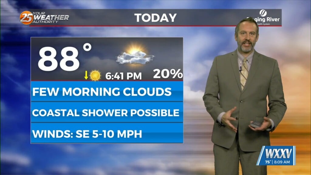 10/01 Ryan's "still Summery" Wednesday Morning Forecast