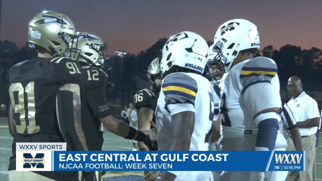 No. 4 Mississippi Gulf Coast Community College Remains Undefeated With 27 3 Win Over East Central!