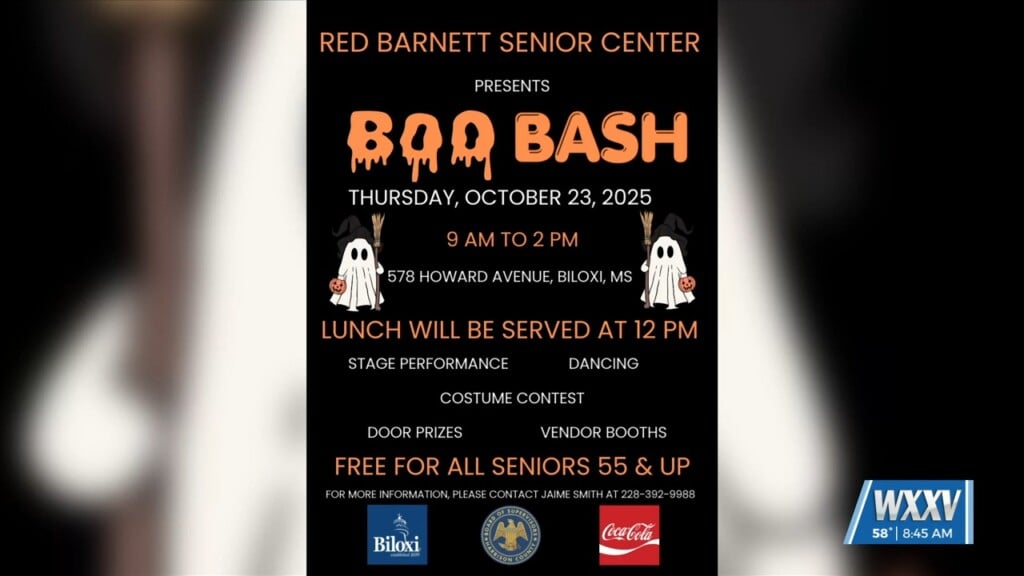 Red Barnett Senior Center Hosting Boo Bash