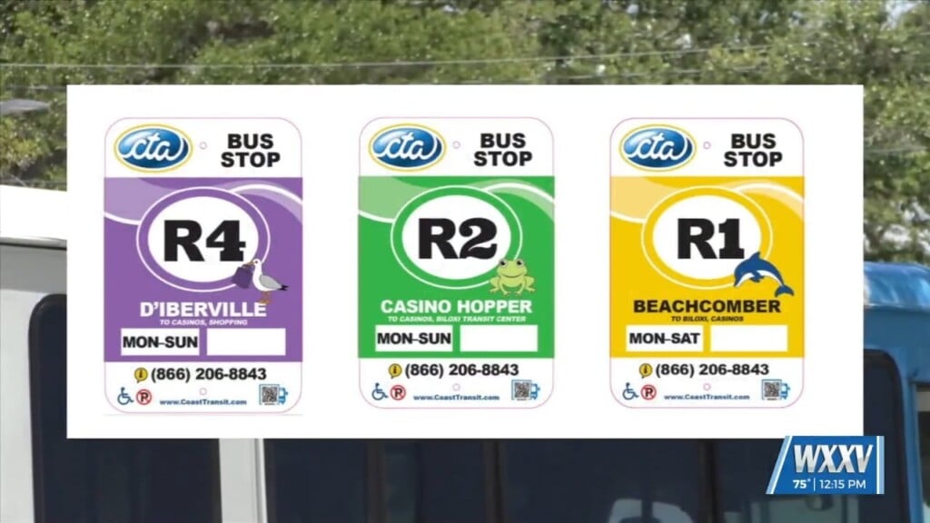 Coast Transit Authority Debuting New Bus Stop Signs