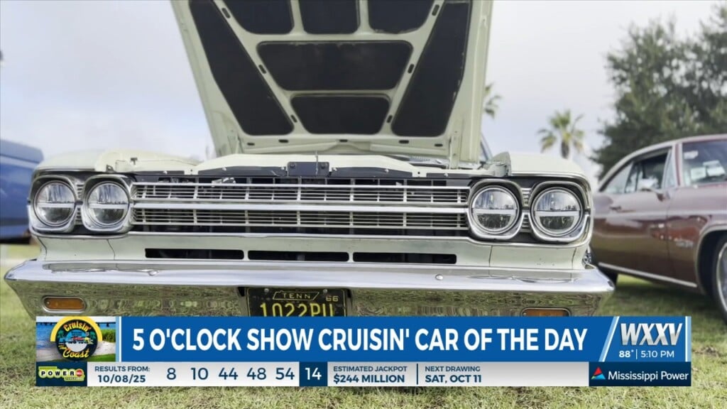 Wxxv 5 O’clock Show Cruisin’ Car Of The Day: October 9, 2025
