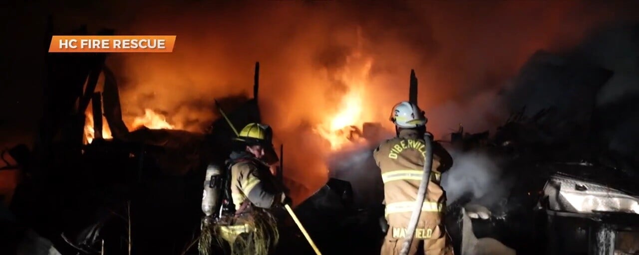 Firefighters put out two fires over the weekend in Harrison County ...