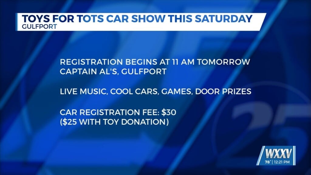 Toys For Tots Car Show This Saturday