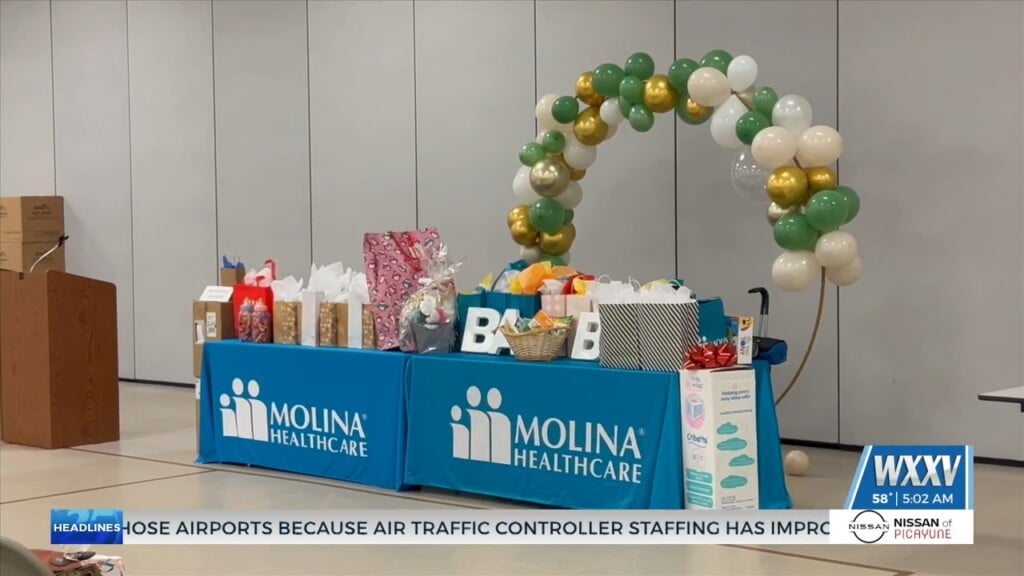 Molina Healthcare Holds Community Baby Shower In Gulfport
