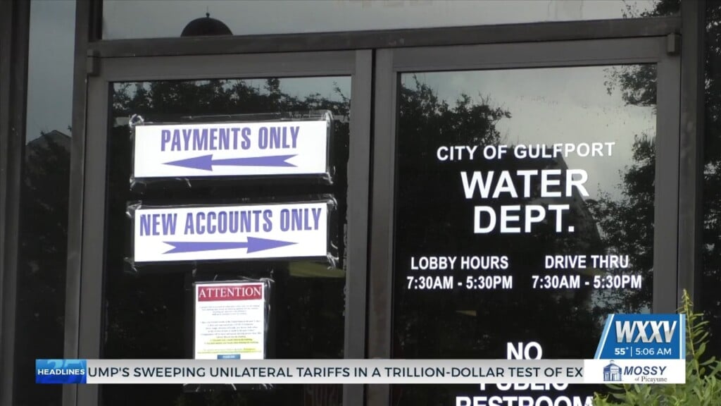 Gulfport Waives Late Fees On Water And Utility Bills Through November