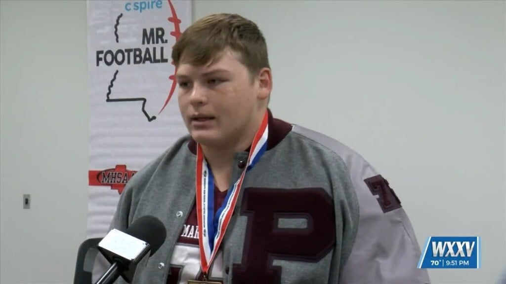 Poplarville Ty Keys And Picayune's Mitchell Smith Honored At 2025 Mr. Football Luncheon