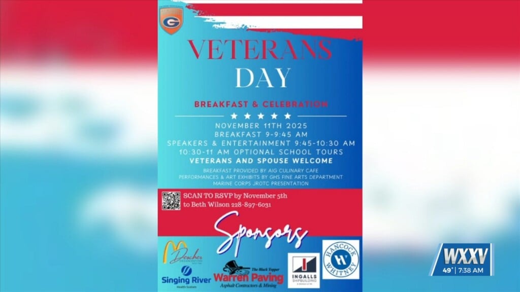 Gulfport High Hosting Veterans Day Celebration