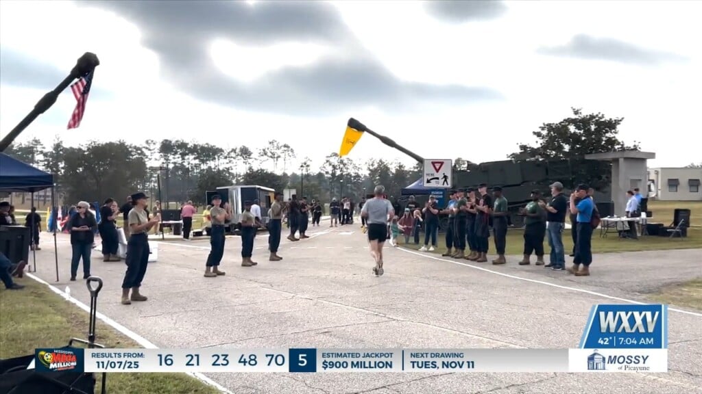 Camp Shelby Holds Inaugural Salute Red, White, And Blue Race