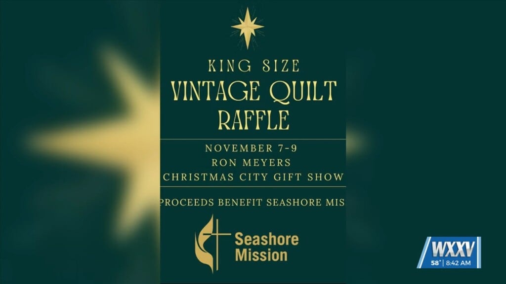 Special Quilt Raffle As Part Of Ron Meyers Christmas City