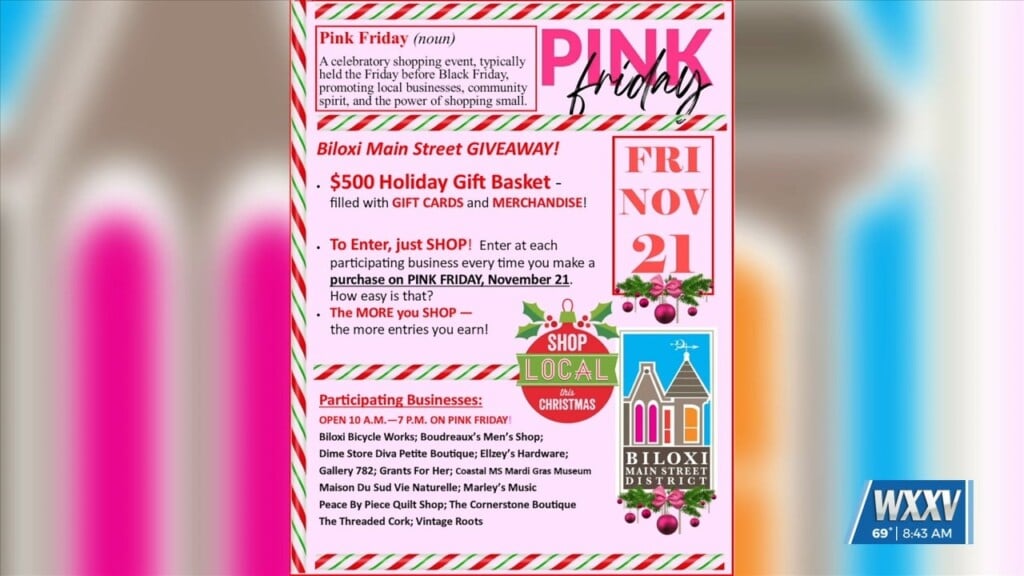 Pink Friday Taking Over Downtown Biloxi