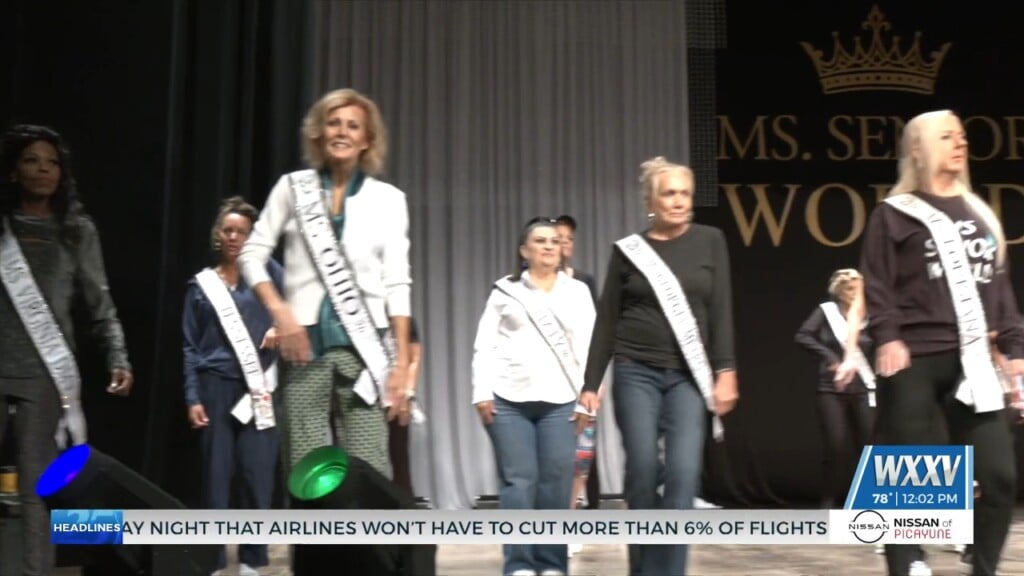 Contestants Compete In Ms. Senior World Pageant In Biloxi