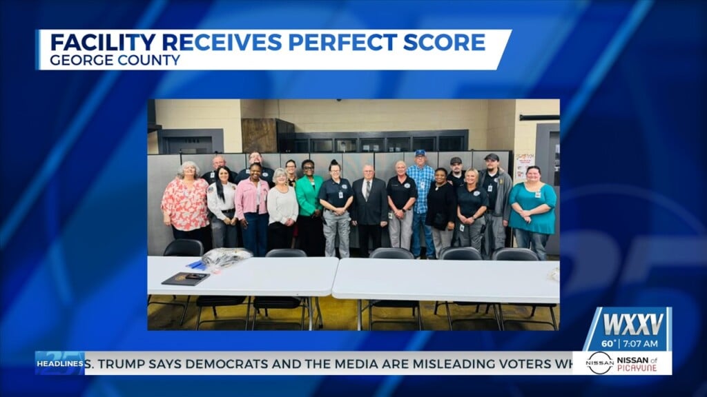 George County Regional Correctional Facility Receives Perfect Score