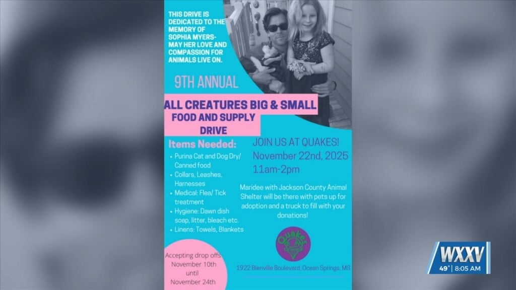 Jackson County Animal Shelter Annual Food And Supply Drive