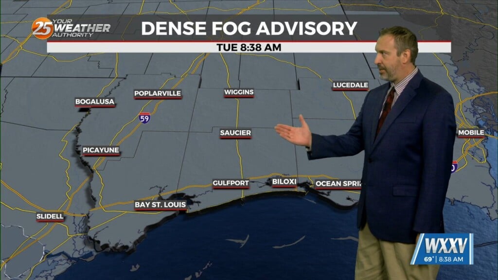11/18 Ryan's "foggy, Then Humid" Tuesday Morning Forecast