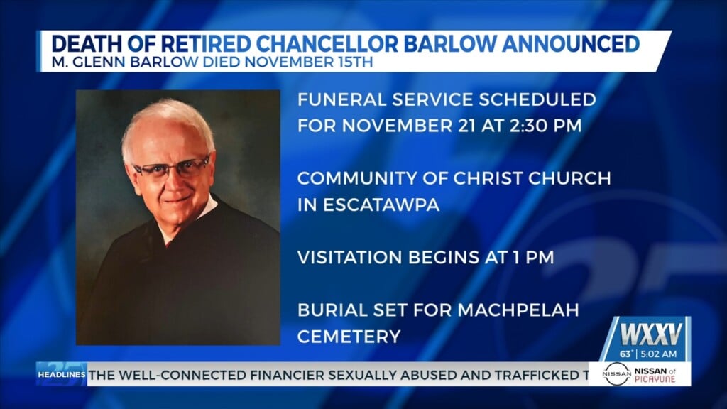 Death Of Retired Chancellor Barlow Announced