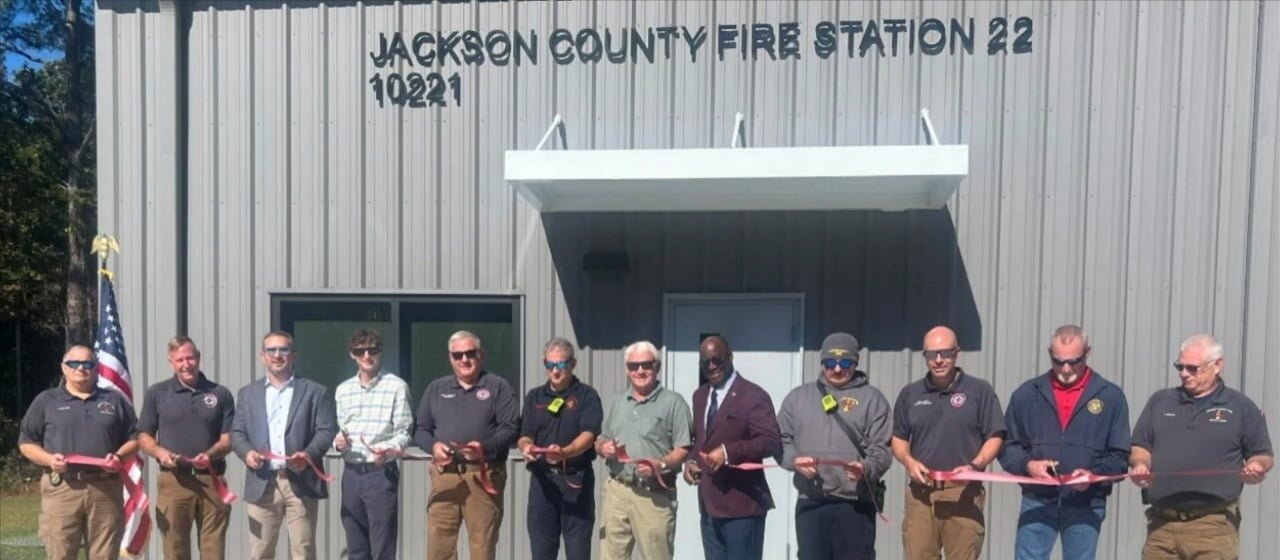 Jackson County Fire opens new station - WXXV News 25