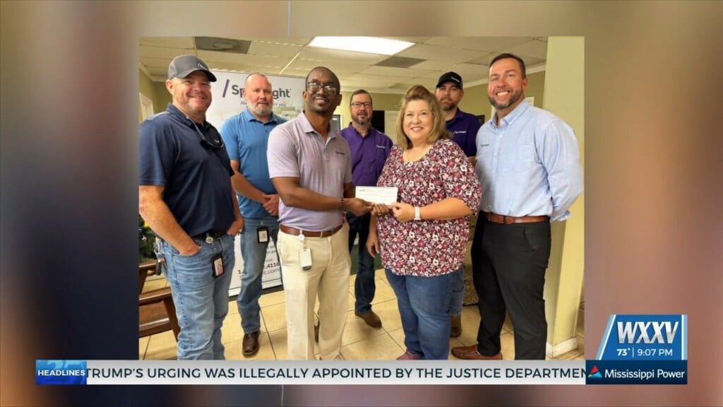 Sparklight Makes Donation To Local Food Bank