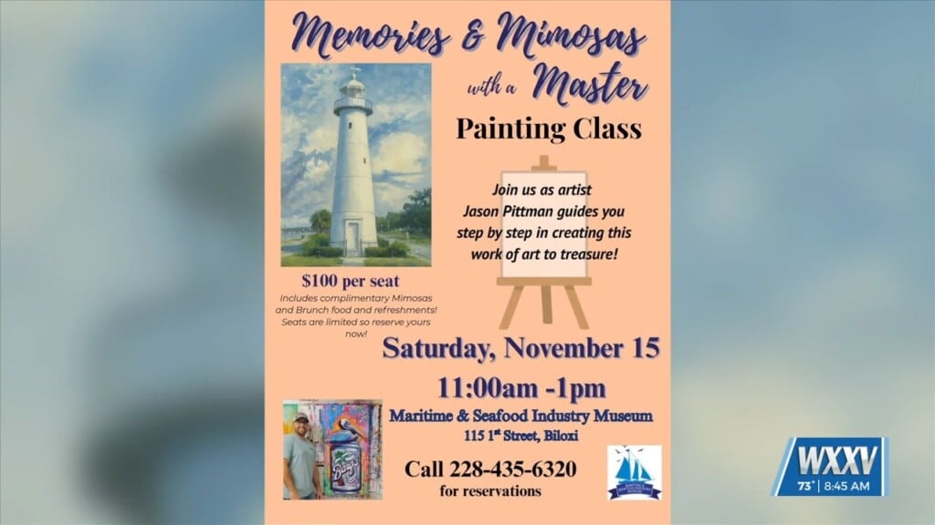 Maritime And Seafood Museum Hosting Painting Class